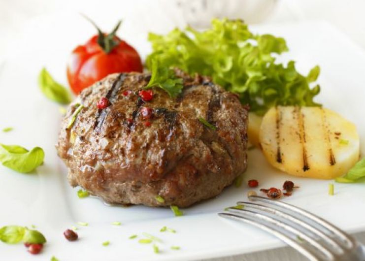 Grilled Spicy Burger Patty